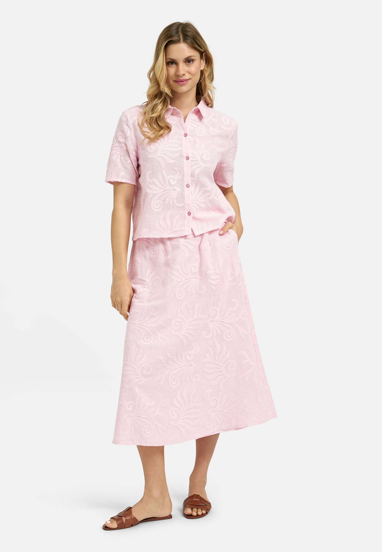 'The Bahamas' Skirt in Pink