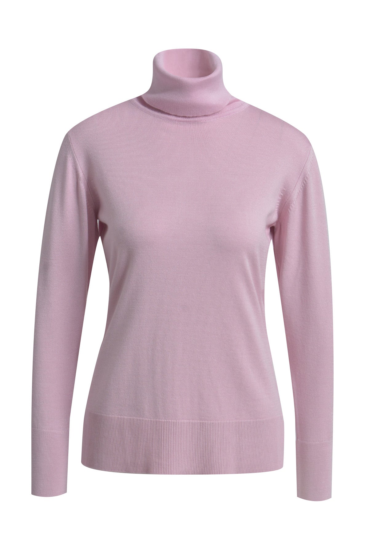 'Toronto' Turtleneck in Rose Pink