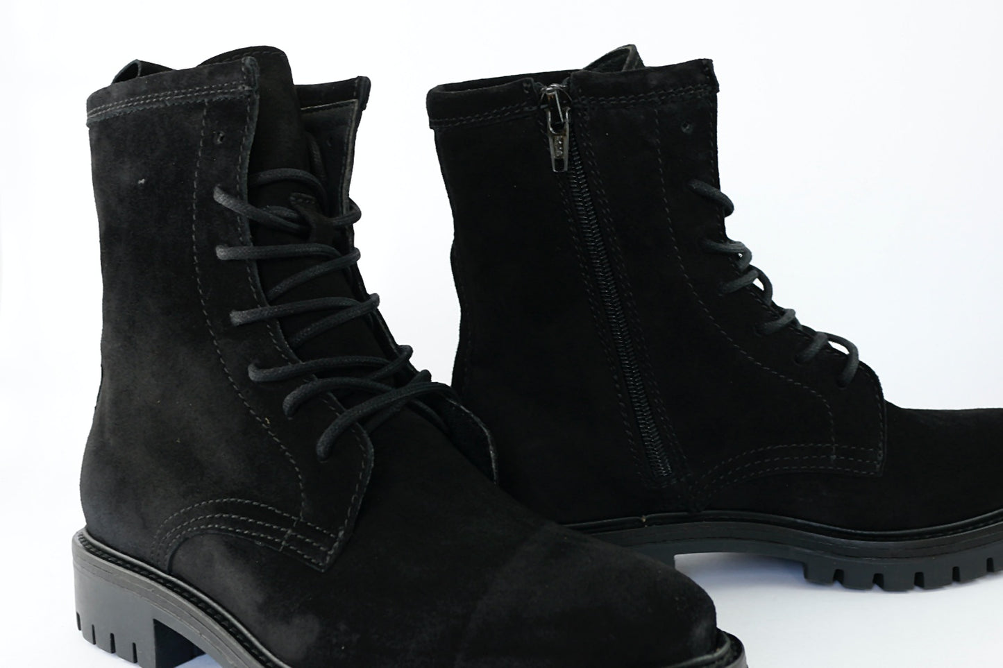 'Militare Lace-Up' in Black