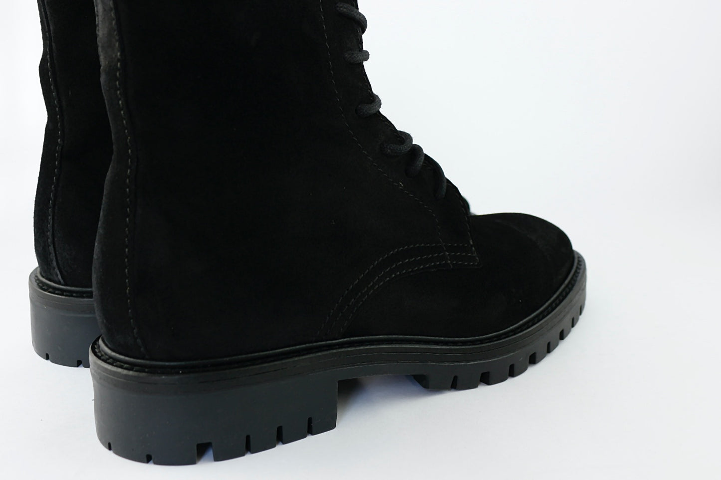 'Militare Lace-Up' in Black