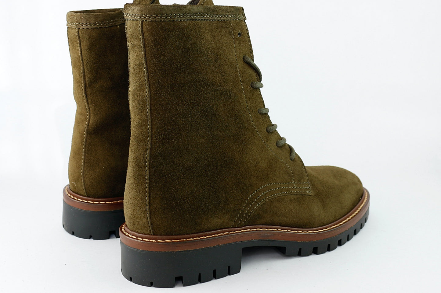 'Militare Lace-Up' in Olive