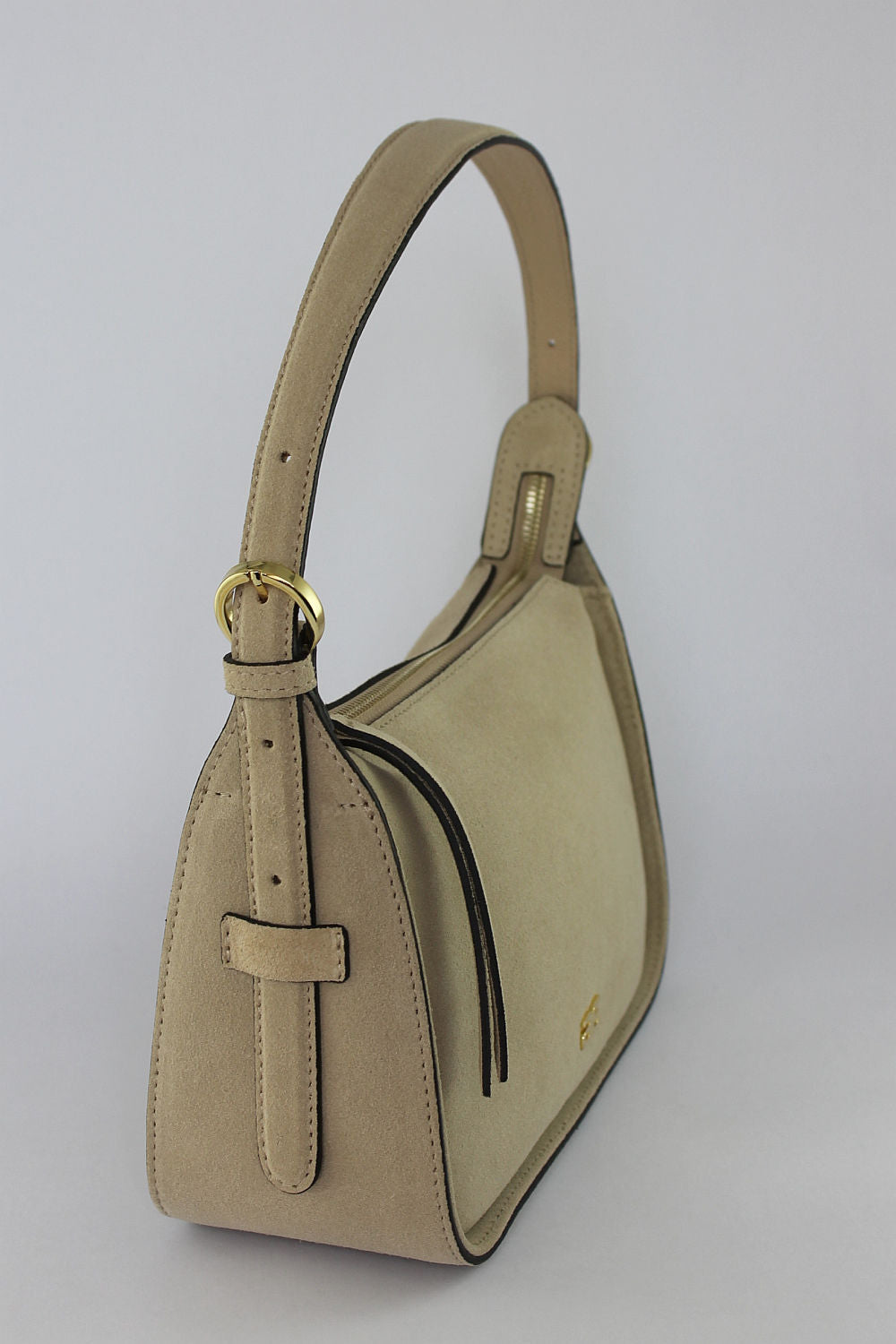 'Best Friend' in Stone Suede