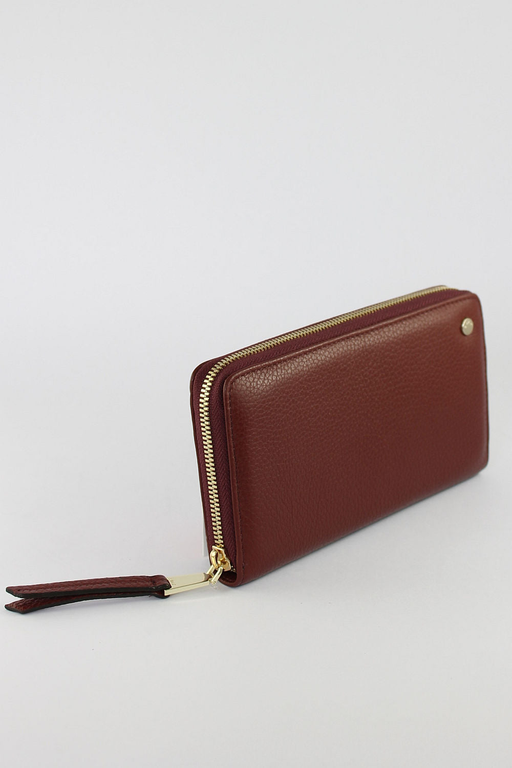 Bordeaux Leather Purse