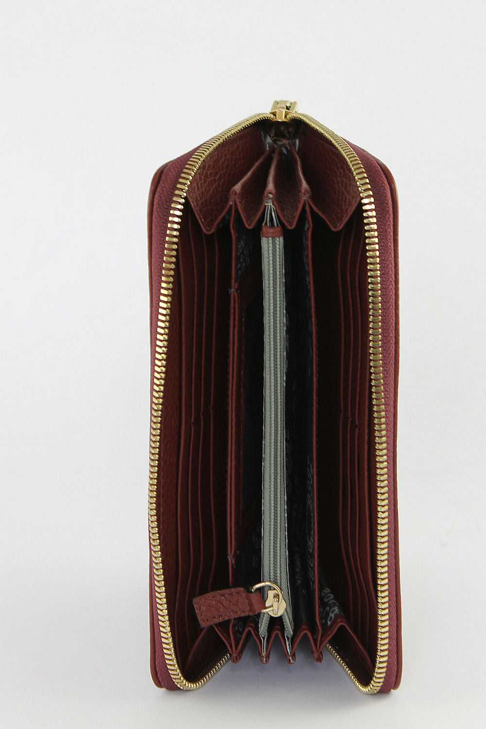 Bordeaux Leather Purse