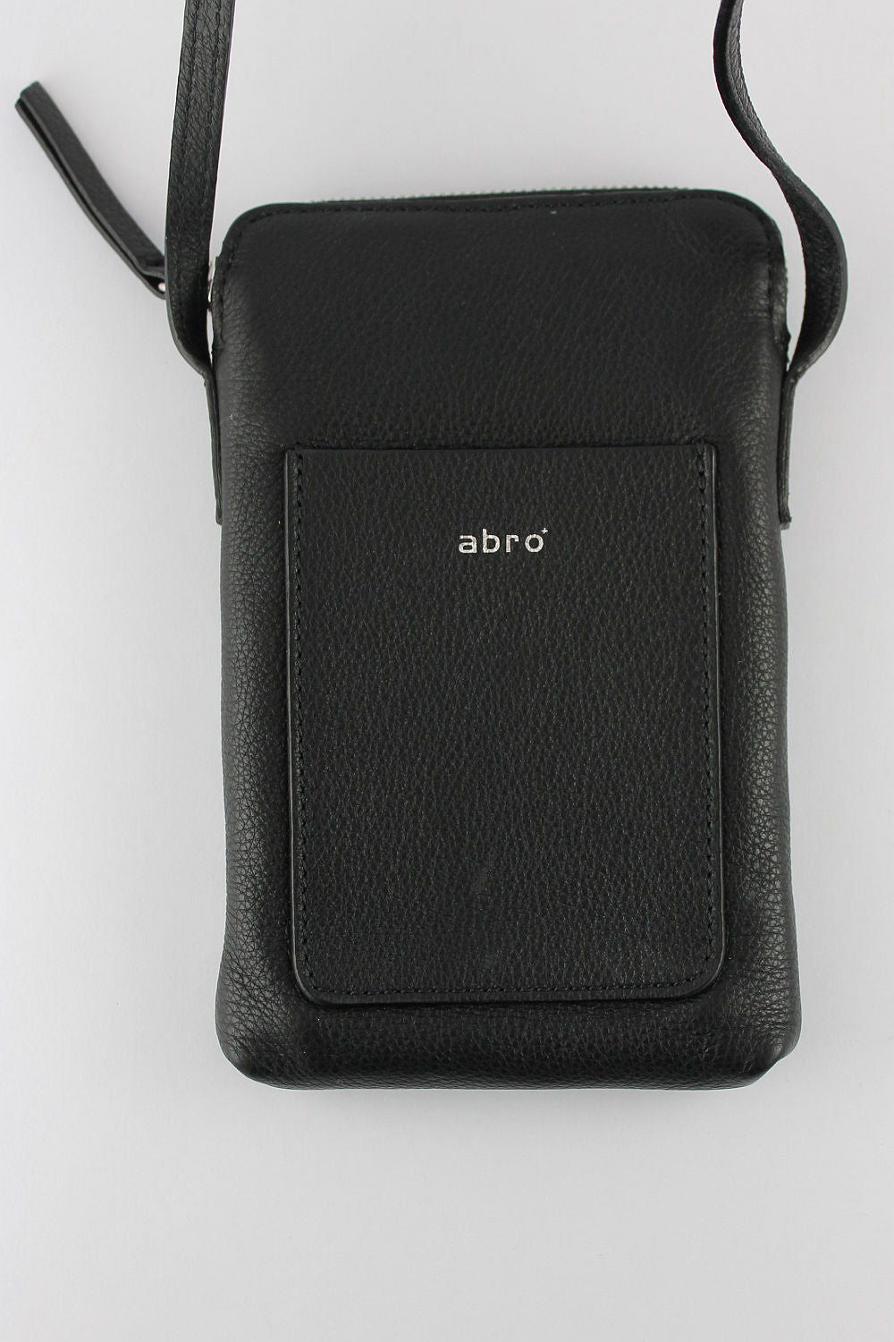 'Raquel' Phone Bag in Black (Silver)