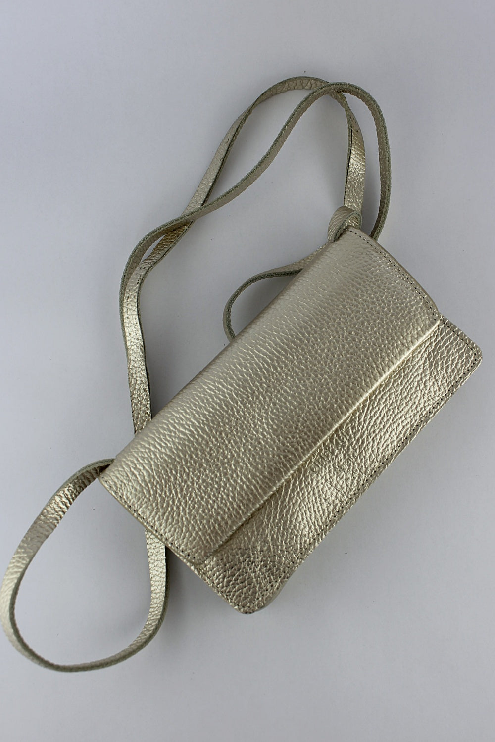 'Elena' in Metallic Champagne