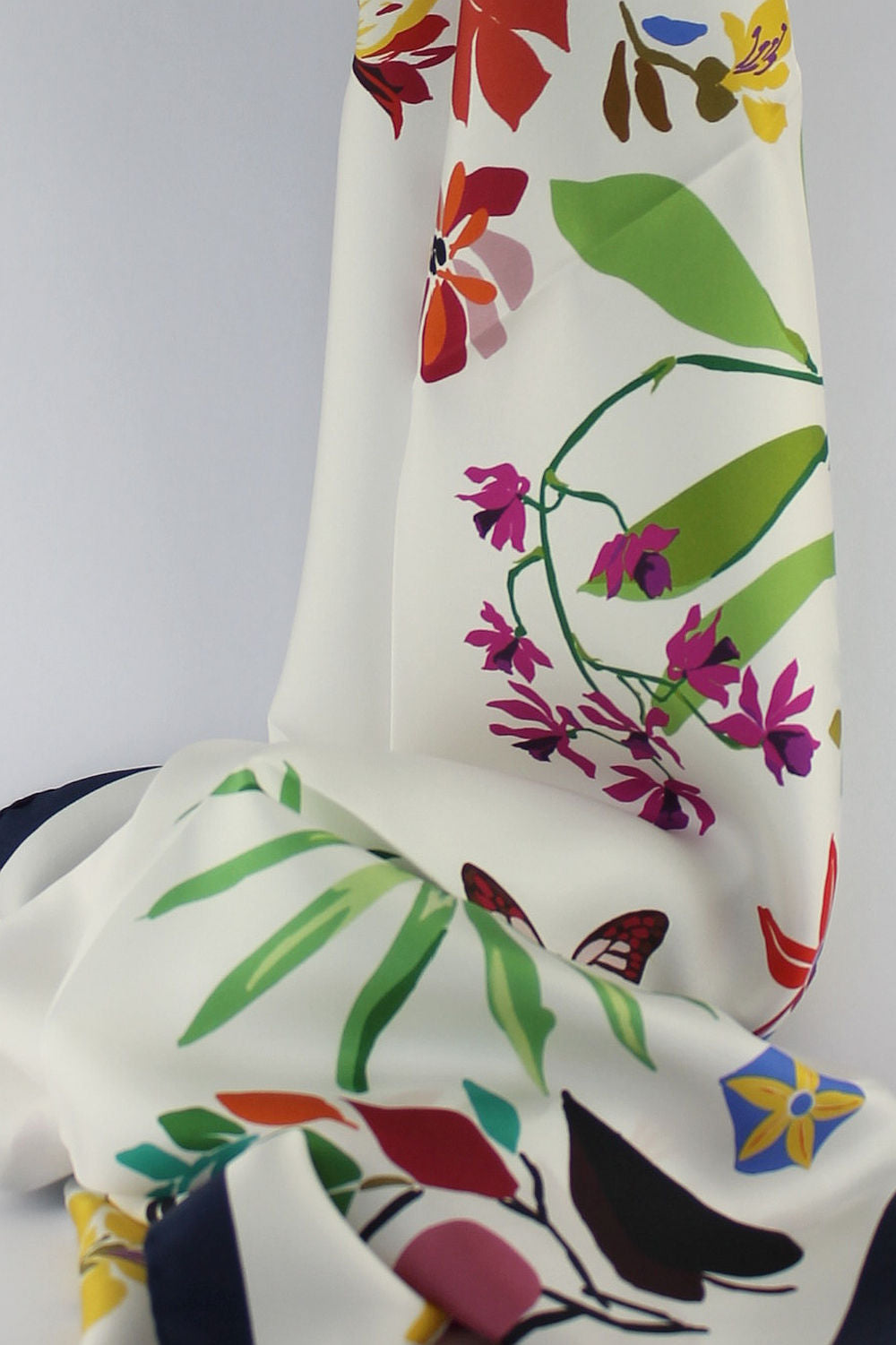 'Giardino' Silk Square