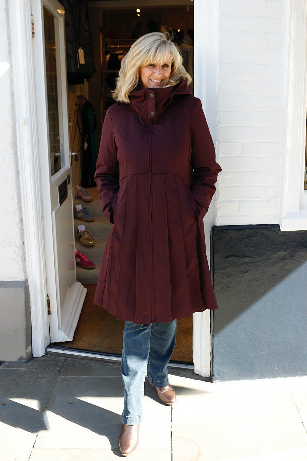 'May' in Dark Plum