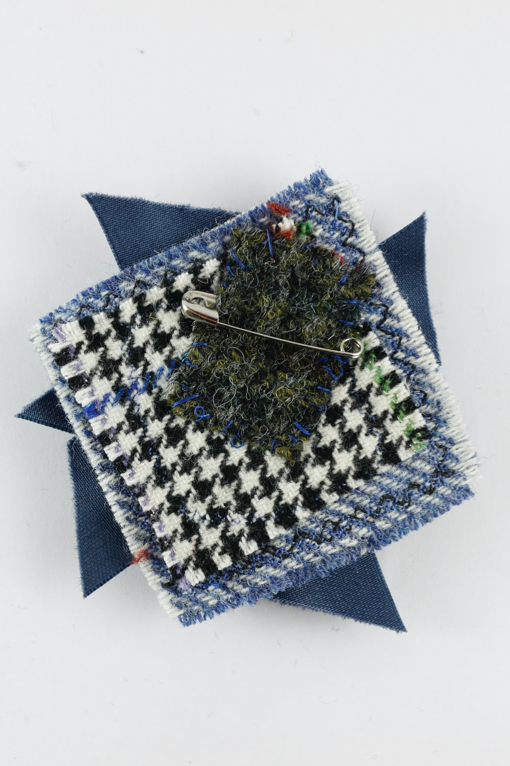 'Diamante' on Navy Velvet