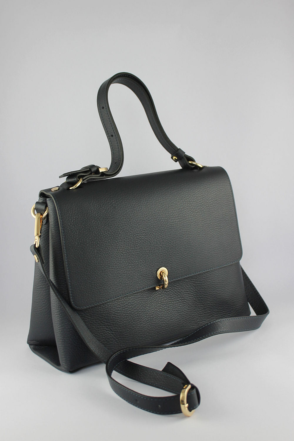 'Cecilia' Navy Handbag