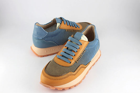 'Seville' Trainer in Apricot & Sky