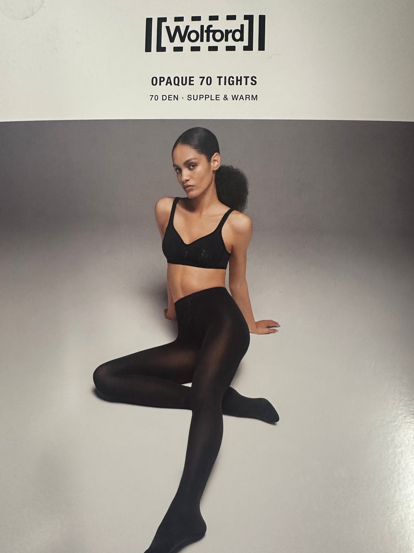 'Opaque 70' Tights in Black