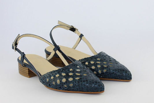 'Estela' in Denim Blue