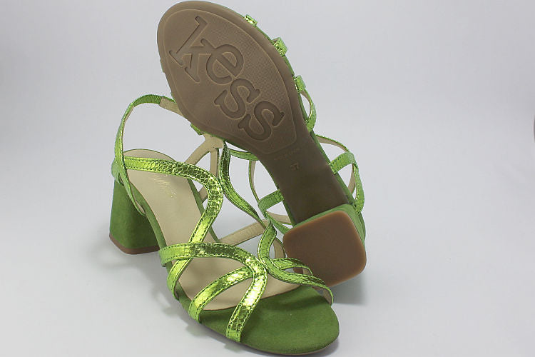 'Carmen' in Metallic Green