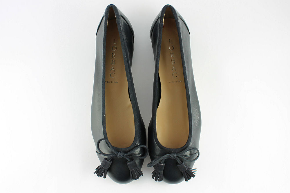 'Portofino' Navy Ballet Pump