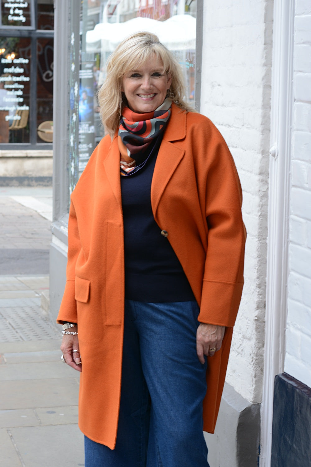 'Klara' in Burnt Orange