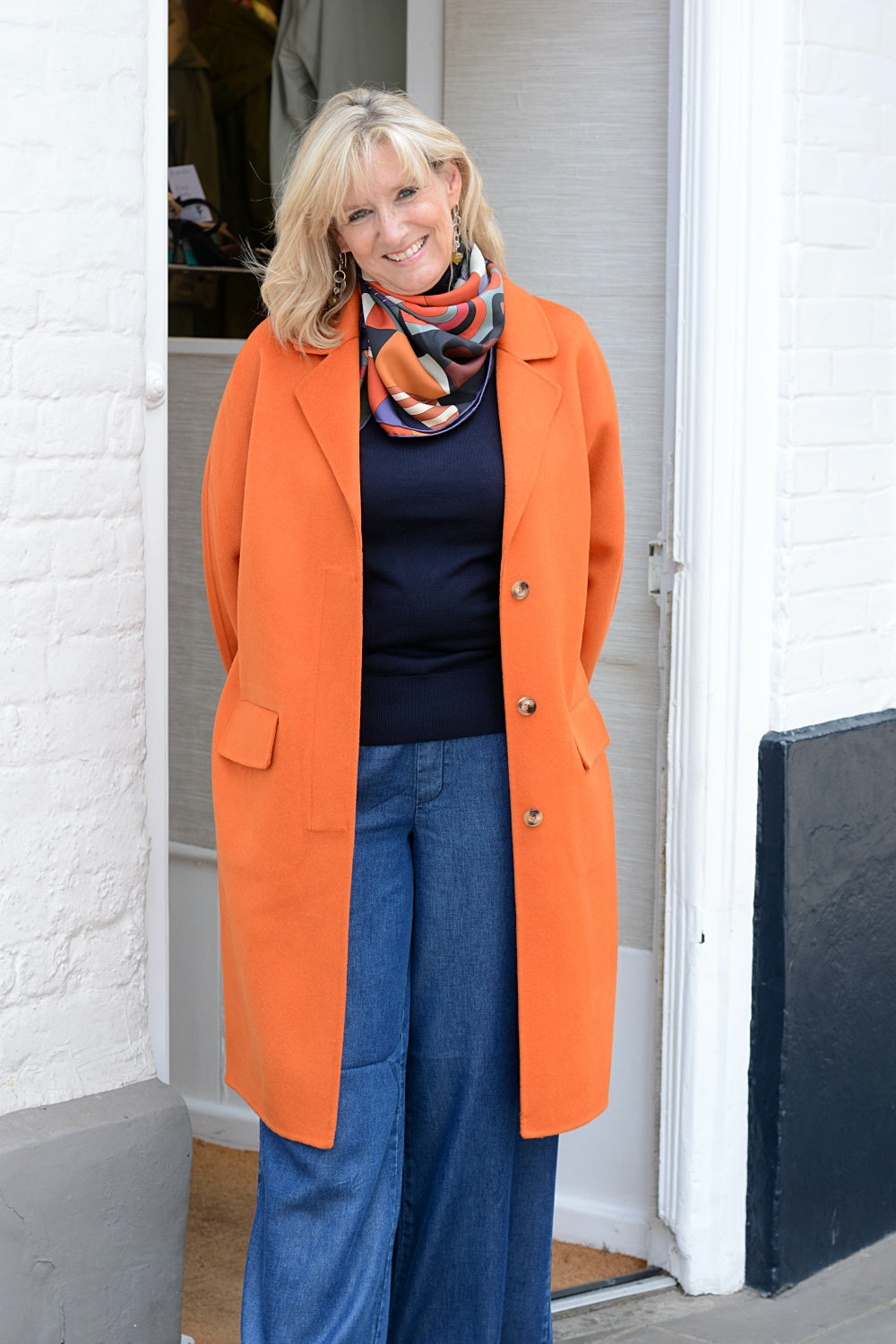 'Klara' in Burnt Orange