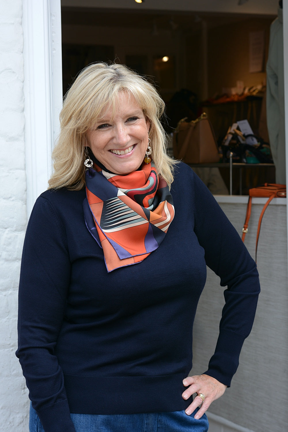 'Toronto' Turtleneck in Dark Navy