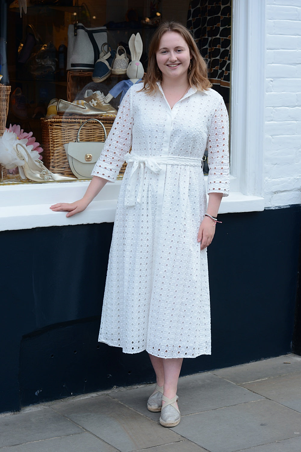'Olvera' White Dress
