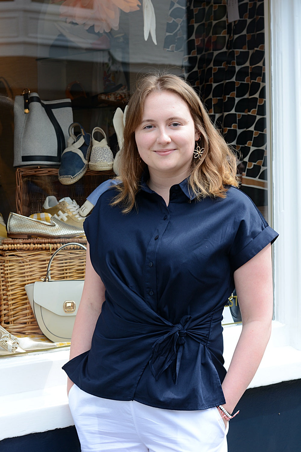 'Paris' Shirt in Navy