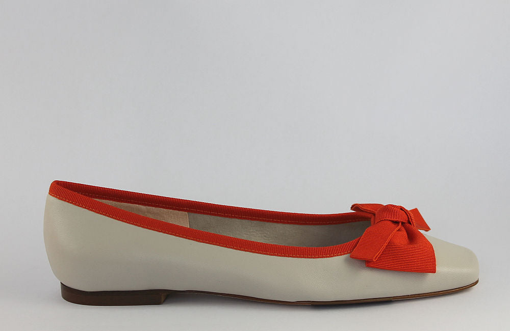 'Puglia' in Ivory & Orange