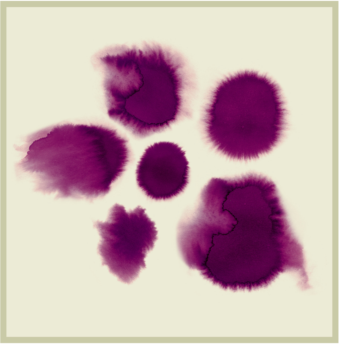 'Silk Splash' in Matcha & Magenta