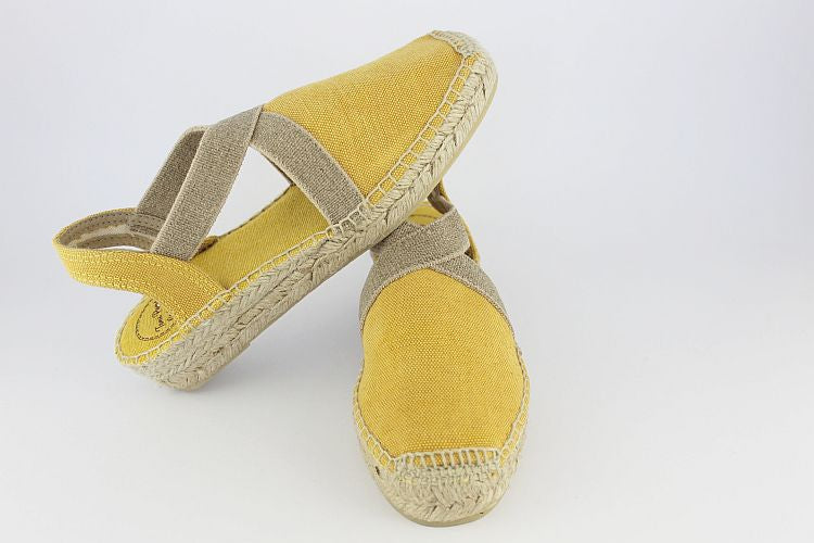 Mustard store yellow espadrilles