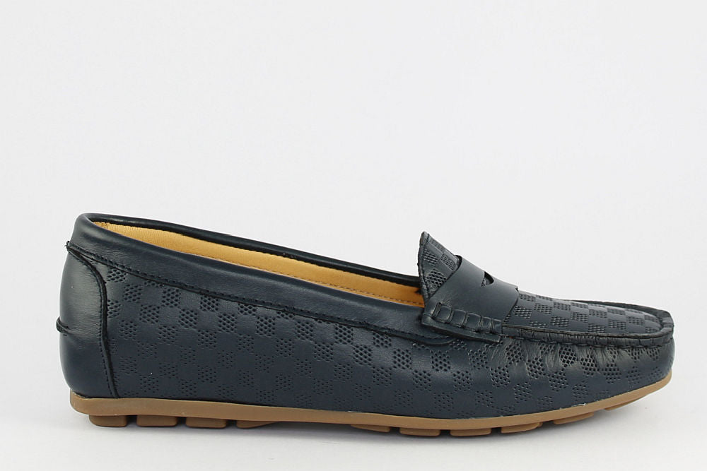 'Cornelia' Navy Loafer