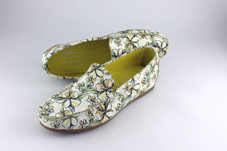 Lemon Bloom Leather Loafer