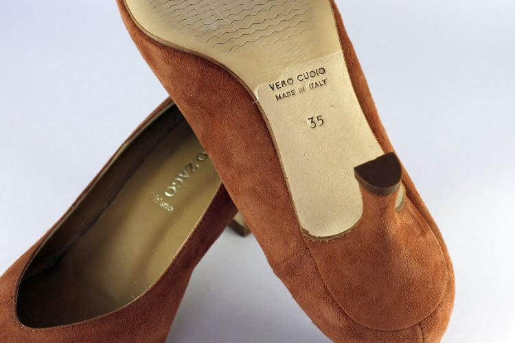Light Tan Suede Court