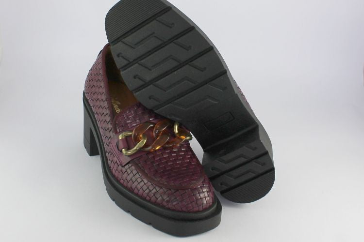 Cassis Woven Leather Loafer