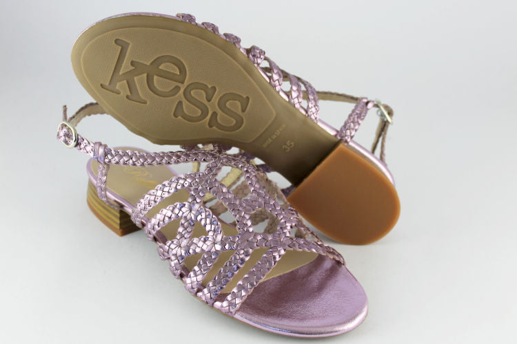 Metallic Lilac Sandal