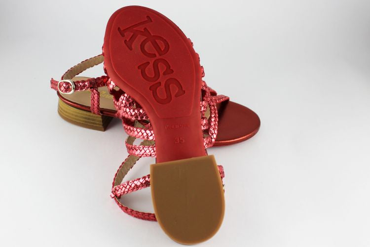 Metallic Pink Sandal