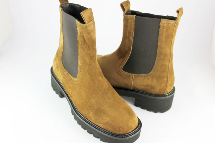 Tan Suede Chelsea Boot