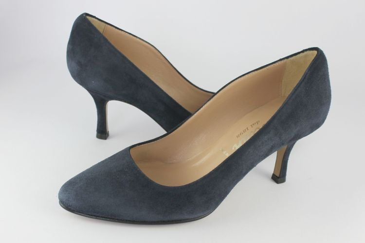 Navy Suede Court 70