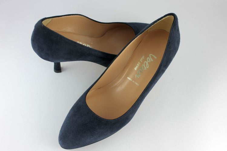 Navy Suede Court 70
