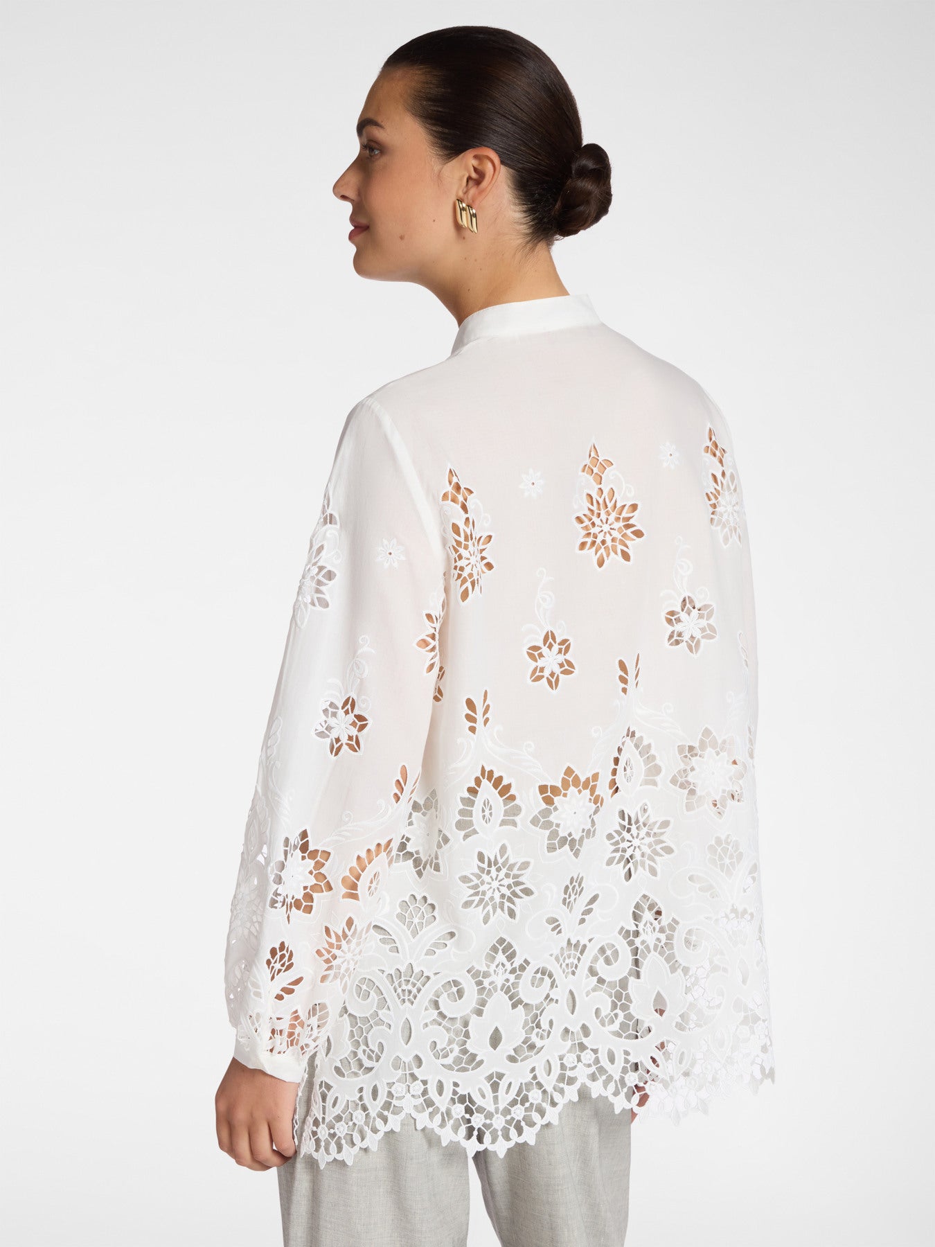 'Fellini' Blouse in White