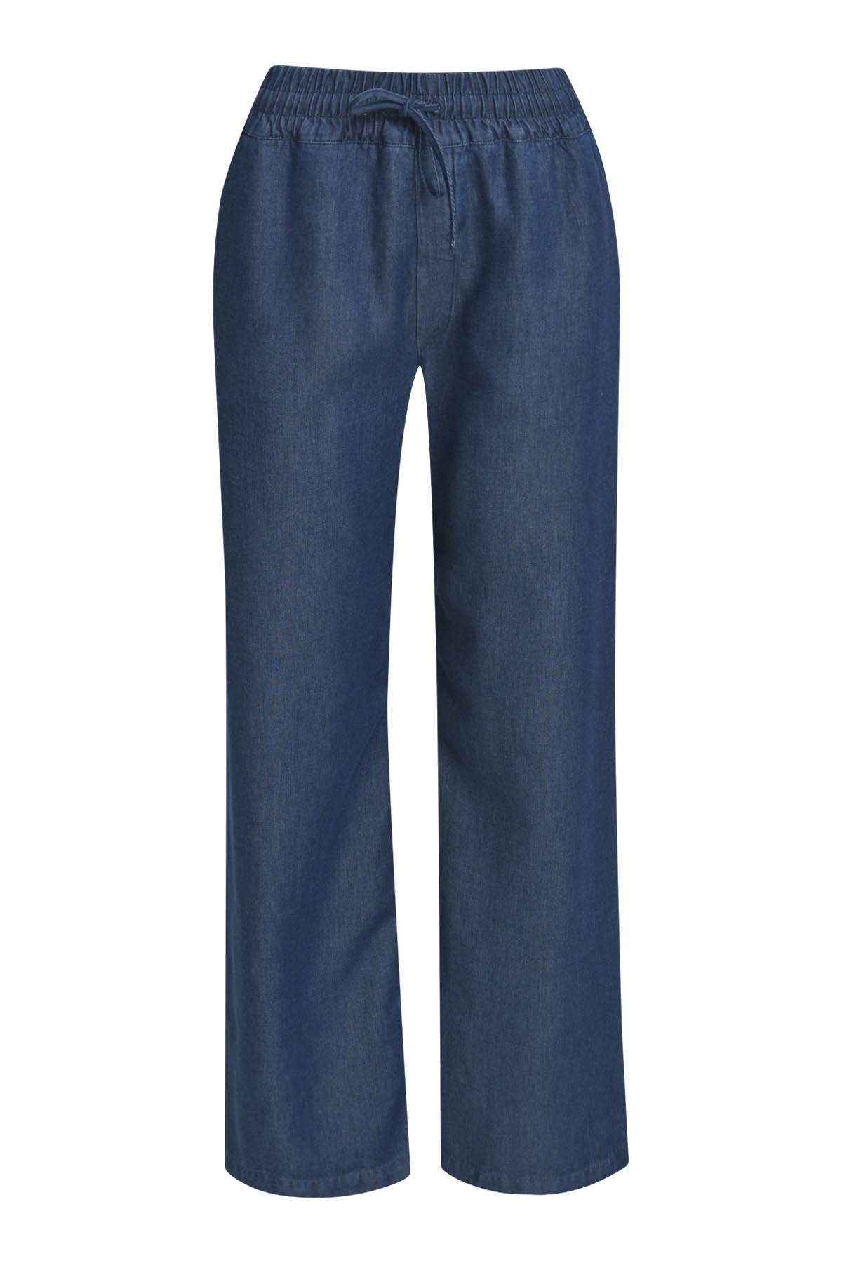 'St Malo' Wide Leg in Denim Blue