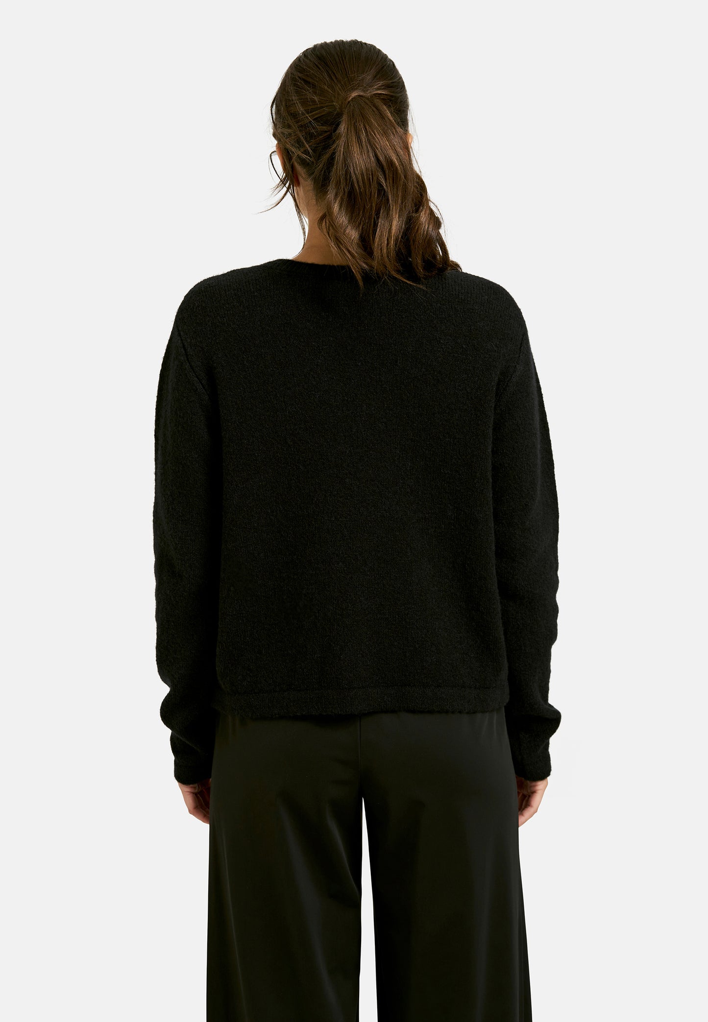 'Belgrade' Cardigan in Black