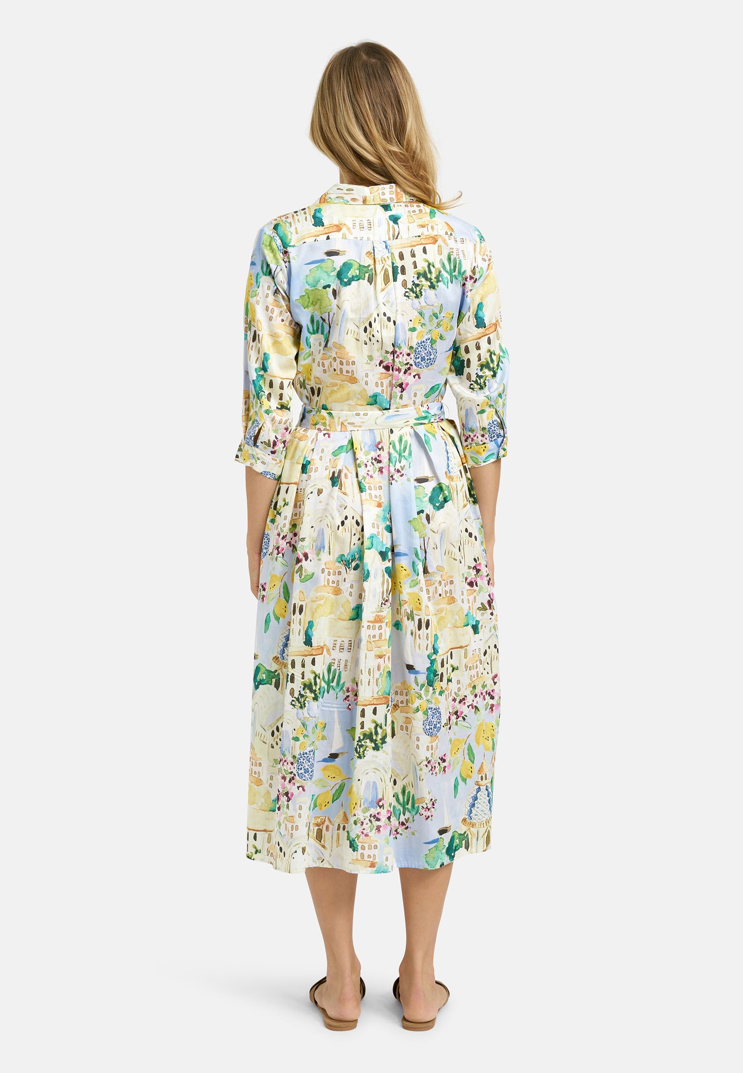 'Mediterranean' Dress in Multi
