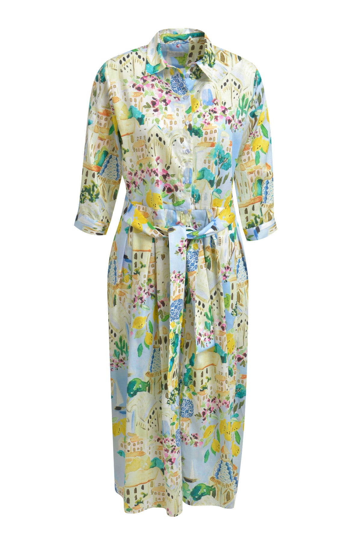 'Mediterranean' Dress in Multi