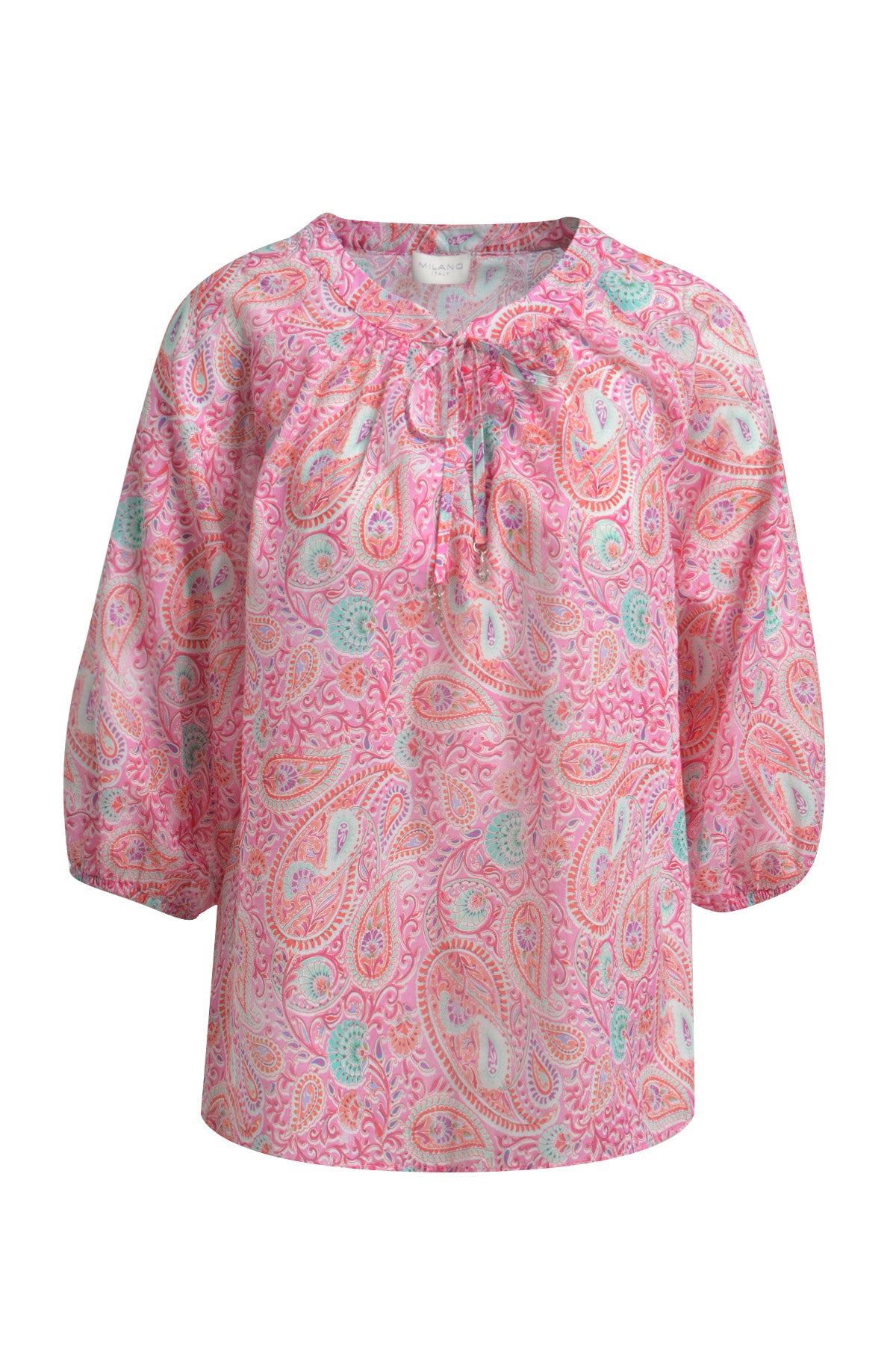 'St Kitts' Blouse in Pink