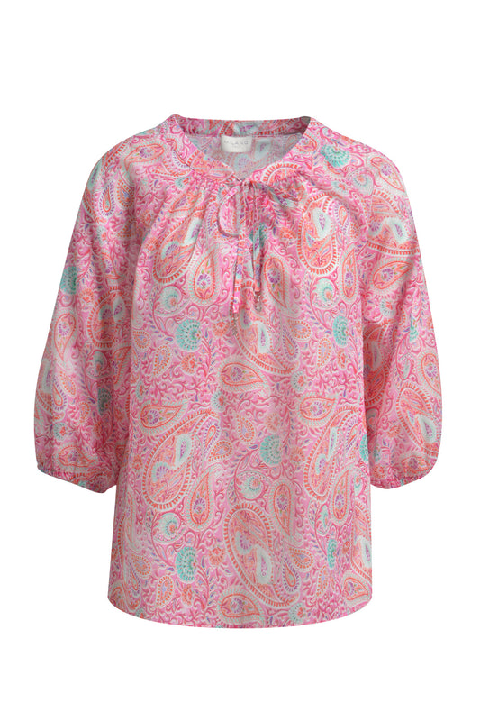 'St Kitts' Blouse in Pink