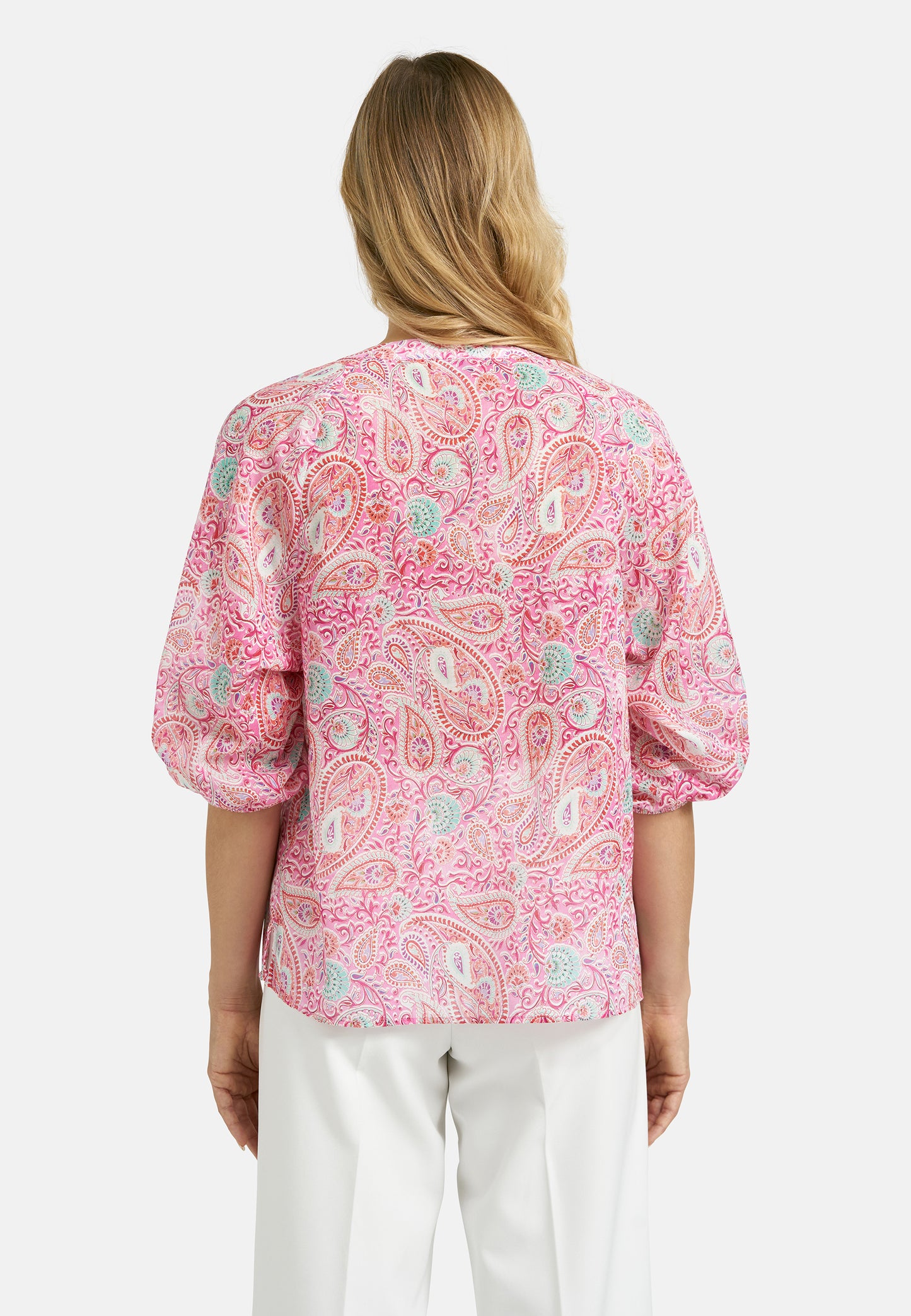 'St Kitts' Blouse in Pink