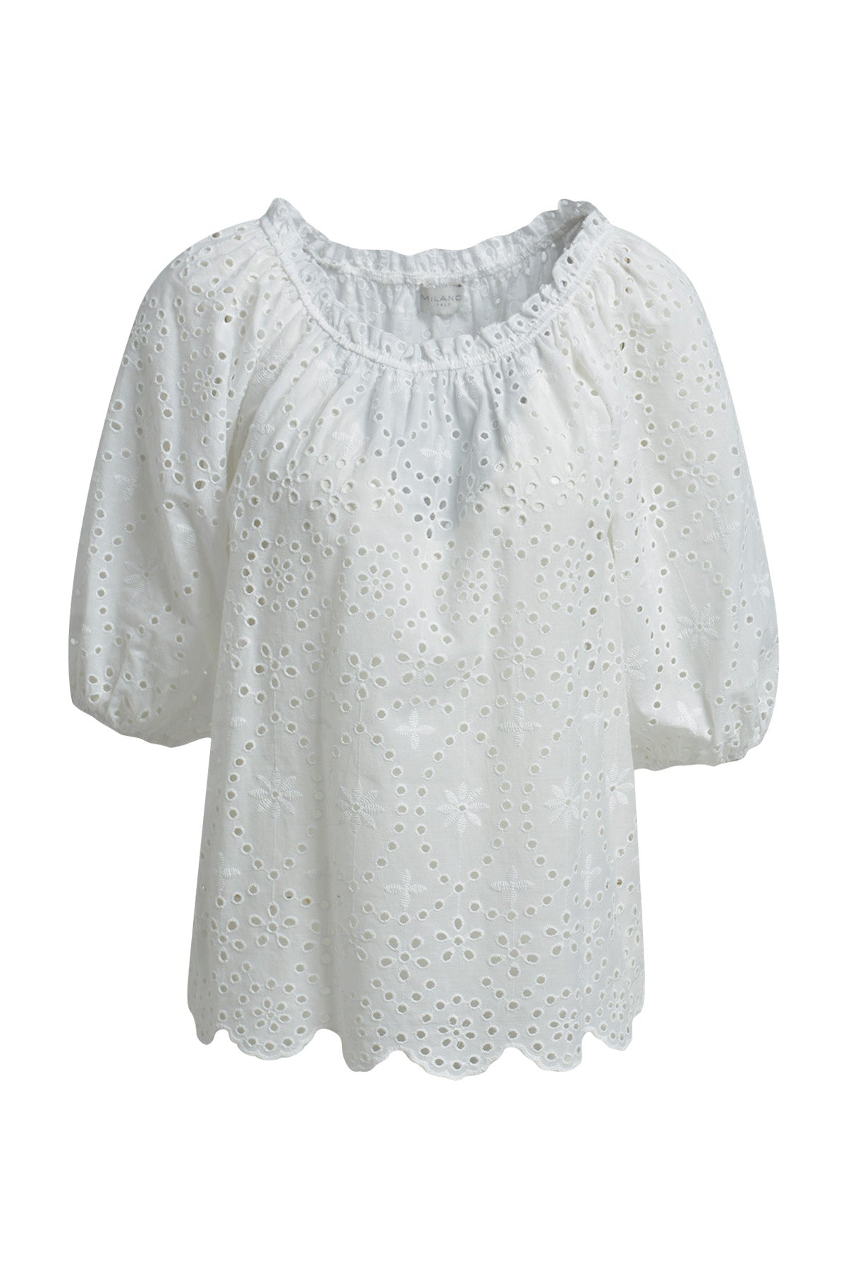 'Maui' Blouse in White
