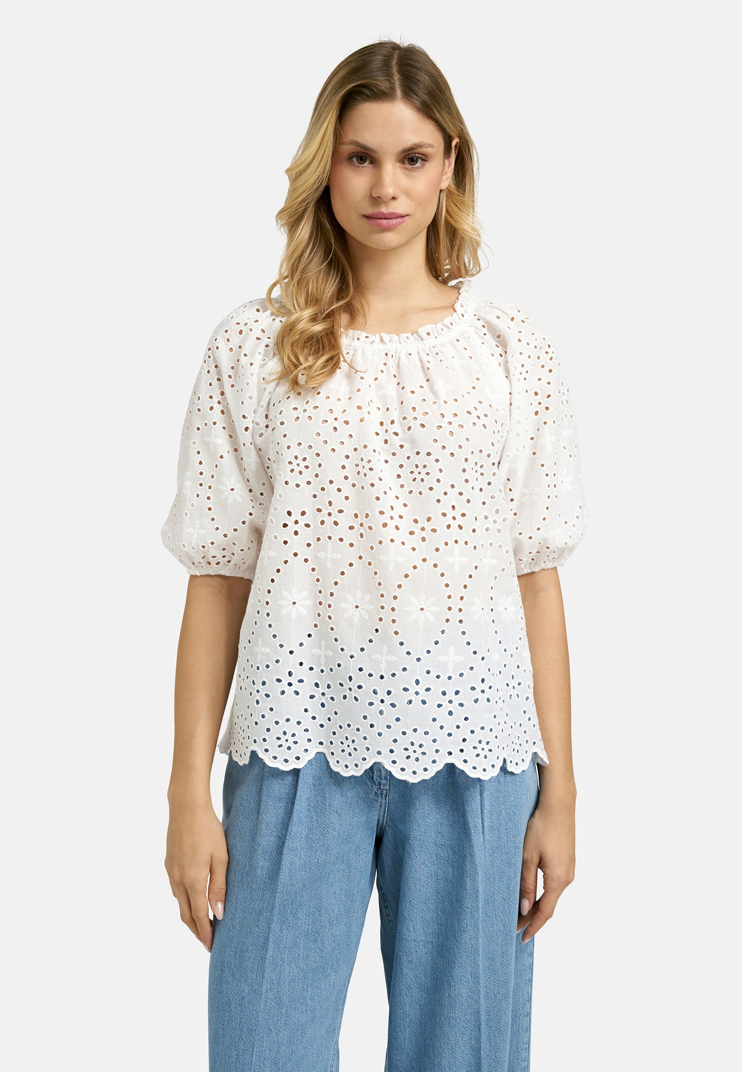 'Maui' Blouse in White