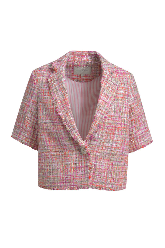 'Biarritz' Jacket in Pink