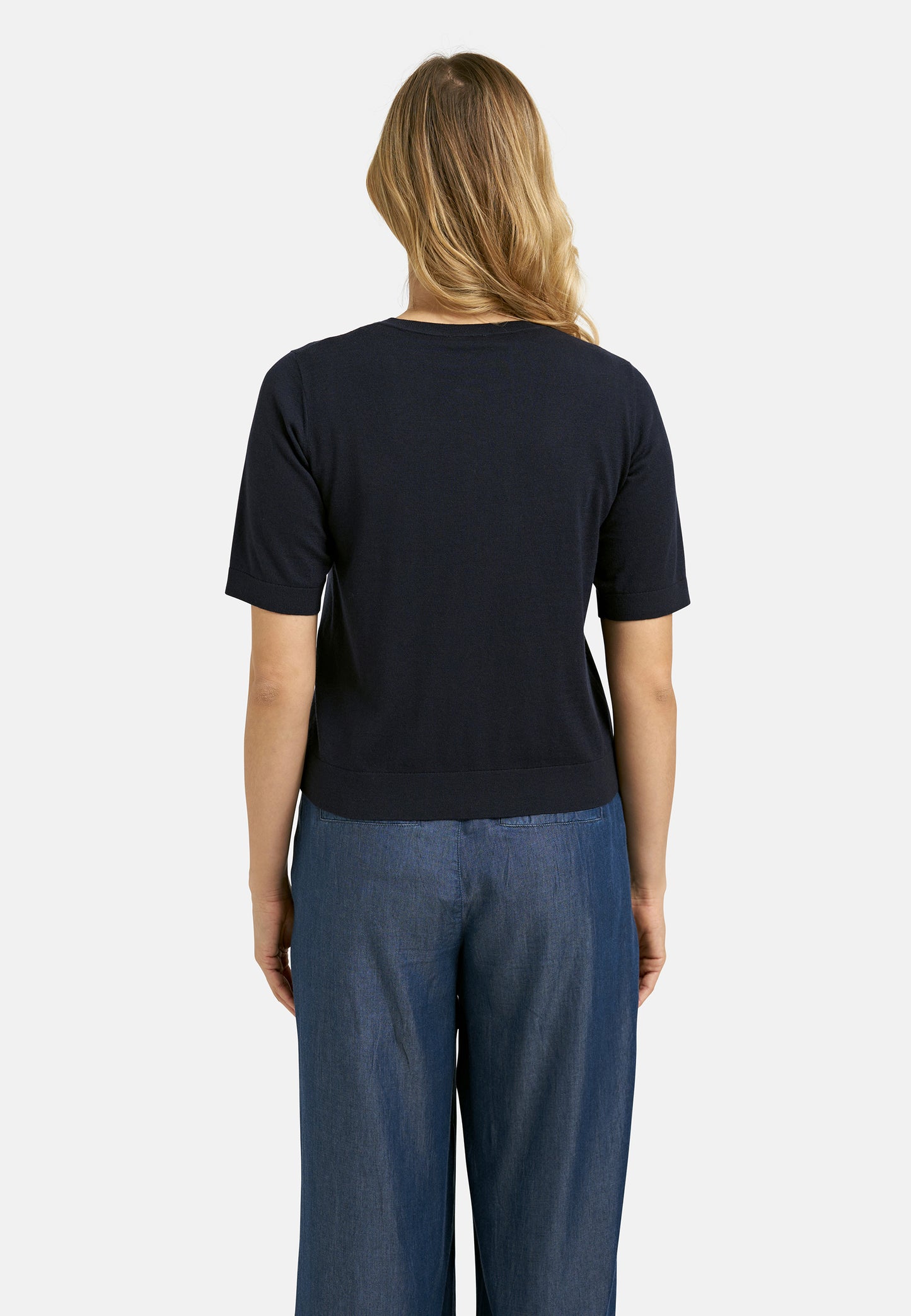'Kensington' Cardigan in Navy