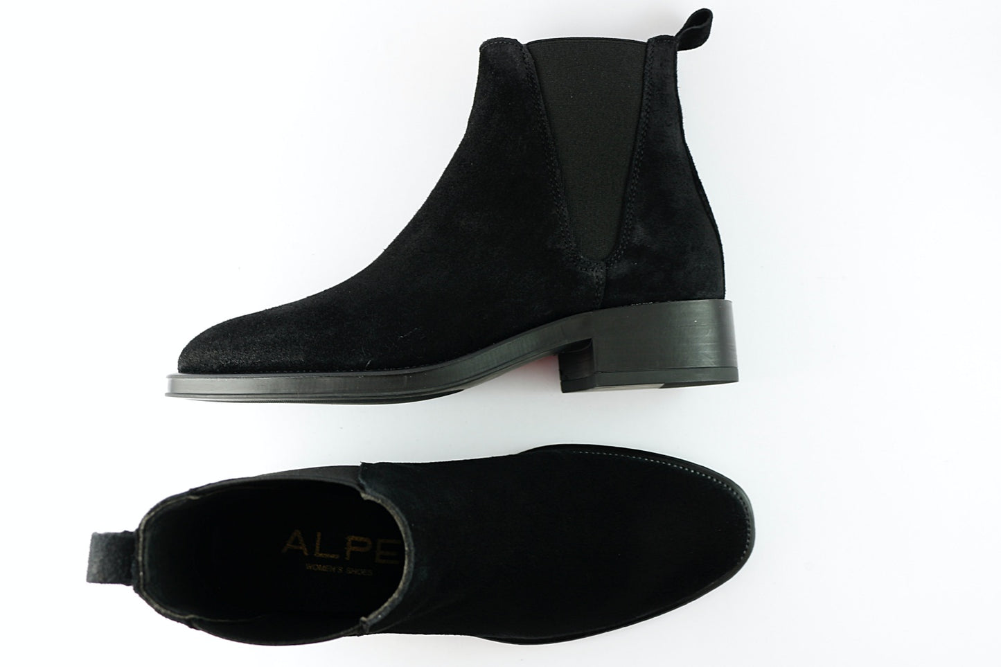 'Couture' in Black Suede