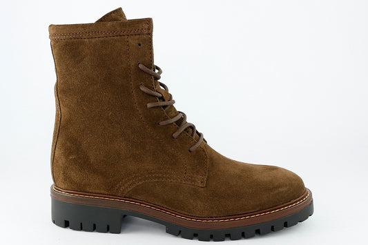 'Alpe Militare Lace-Up' in Chocolate Suede